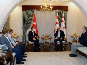 Beyoğlu Belediye Başkanı Yıldız, KKTC Cumhurbaşkanı Tatar ve Başbakan Saner tarafından kabul edildi