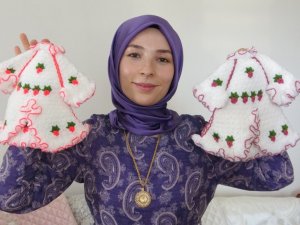 Hem çeyizini hazırladı, hem de meslek edindi