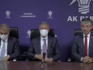Bakan Akar: “Şehitlerimizin kanlarının yerde kalmaması için kararlılıkla mücadelemizi sürdürüyoruz”
