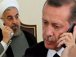 Cumhurbaşkanı Erdoğan, İran Cumhurbaşkanı Ruhani ile görüştü