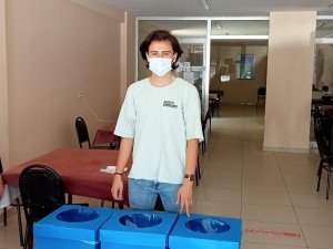 İzmit Belediyesi’nden iş yerlerine geri dönüşüm kutusu