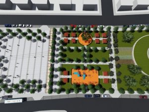 Örnek Kent Yaşam Parkı’nda çalışmalar sürüyor