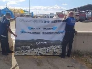 Sincan Belediyesi, Kurban Bayramı’nda 2 satış ve 4 kesim alanıyla hizmet verdi