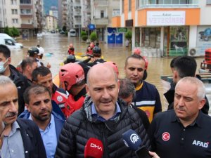 Bakan Soylu: “Can kaybımız yok; 1-2 tane yaralımız var”