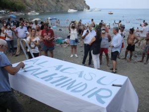 Antalya’da Alacasu Koyu eylemi