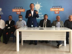 AK Parti teşkilatı Besni’de bayramlaştı