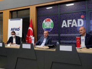 Cumhurbaşkanı Erdoğan başkanlığında Rize’de koordinasyon toplantısı yapıldı