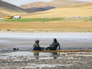 Türkiye’nin ikinci büyük gölü, ziyaretçilerin gözde mekanı oldu