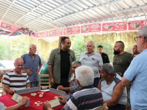 Başkan Yılmaz, bayramda vatandaşlarla bir araya geldi