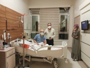 Başkan Kılınç, sağlık çalışanları ve hastaların bayramını kutladı