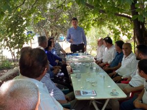 Milletvekili Tutdere Gölbaşı ilçesinde köylüleri dinledi
