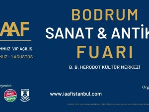 Sanat ve antika meraklıları Baaf Bodrum’da buluşuyor