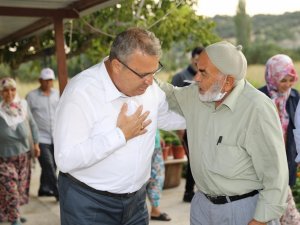 Başkan Çerçi Yuntdağı’nda incelemelerde bulundu