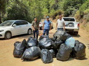 Marmaris’te bayramda 3 bin ton çöp toplandı