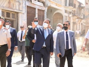 KKTC Başbakan Saner, Kapalı Maraş’ta açılan bölgeyi ziyaret etti