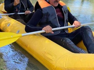 Sivas’ta rafting heyecanı