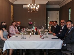 Bakan Dönmez, Meksikalı mevkidaşı Garcia ve heyetiyle bir araya geldi
