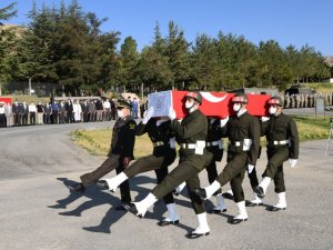 Şehit Çelebi için uğurlama töreni