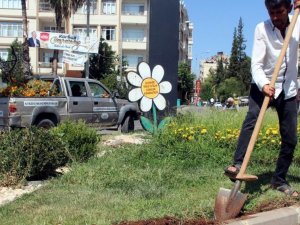Kilis’te parklara yaz bakımı