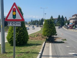 Kervan Kavşağında çalışmalar başlatıldı