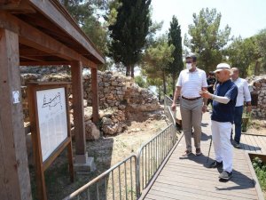 Alanya Kalesi’nde kazı çalışmaları  sürüyor