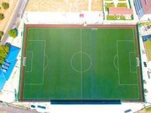 Gençlik Merkezi sahasında zemin yenileme ve bakım onarım çalışmalarında sona gelindi