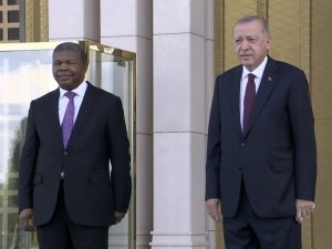 Cumhurbaşkanı Erdoğan, Angola Cumhurbaşkanı Laurenço’yu resmi törenle karşıladı