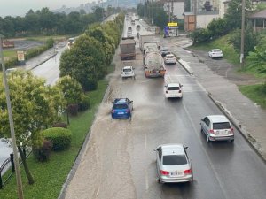 Ordu’da sağanak tedirgin etti