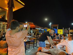 Ağrı’da dolunay görenleri hayran bıraktı