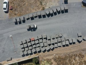 Didim’de yol çalışmaları devam ediyor