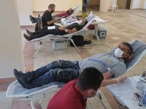 Kan bağışı kampanyasına yoğun ilgi