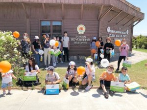 Kızılırmak Deltası’nda öğrencilere ‘Doğa Yürüyüşü’