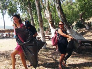 Sakin Kent’te çöp toplama kampanyası