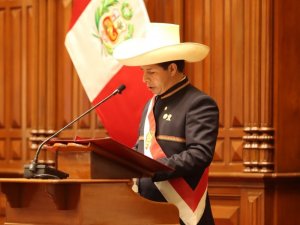 Peru’da Pedro Castillo Devlet Başkanı olarak yemin etti