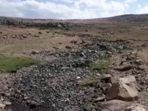 Kuraklık dere yataklarını vurdu