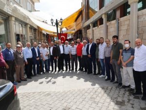 Belediye Başkanı Savran, esnaf buluşmalarını sürdürüyor