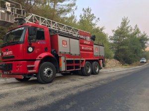 Ürgüp itfaiyesi Osmaniye’deki yangın için yardıma gitti