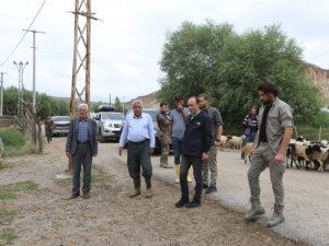 Başkale’de hasar tespit çalışmaları sürüyor