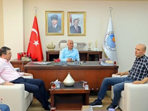 Başkan Gültak, Mersin Milletvekili Kılavuz’u ağırladı