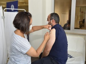 Selçuklu Belediyesi’nden aşı kampanyasına destek