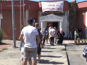 Sinop’ta aşı kuyruğu