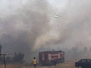 Mersin Büyükşehir Belediyesi, tüm ekipleri ile yangın bölgesinde seferber oldu