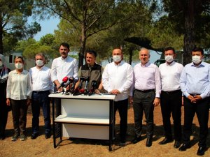 Bakan Pakdemirli: "71 yangından 57’si kontrol altında"
