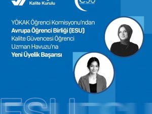 YÖKAK Öğrenci Komisyonundan Avrupa Öğrenci Birliği’ne üyelik başarısı