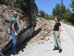 Başkan Köse Şahbay Deresi’nde incelemelerde bulundu