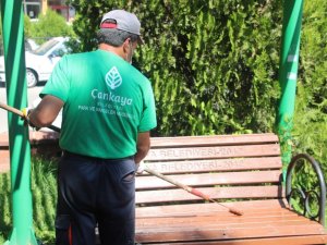 Çankaya’da parklar yenileniyor