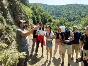 Öğrenciler tabiat yürüyüşü gerçekleştirdi