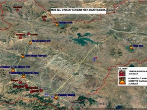 Muş’ta ormanlık alanlara giriş ve çıkışlar yasaklandı