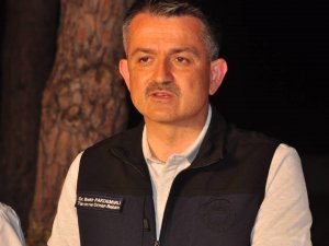 Bakan Pakdemirli, orman yangınlarındaki son durumu paylaştı