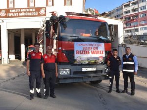 Amasya Belediyesi’nden Manavgat’a itfaiye aracı desteği
